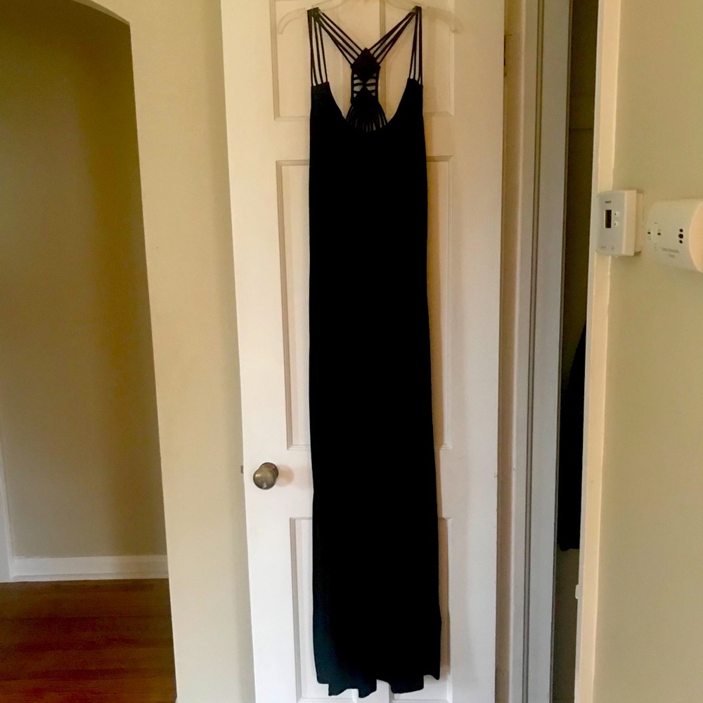 Coercion London Black Maxi Dress Size M